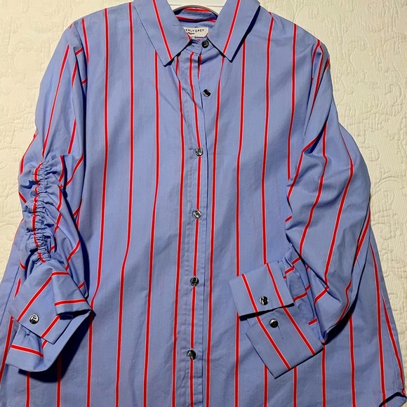 Waverly Grey Button down - Picture 1 of 4